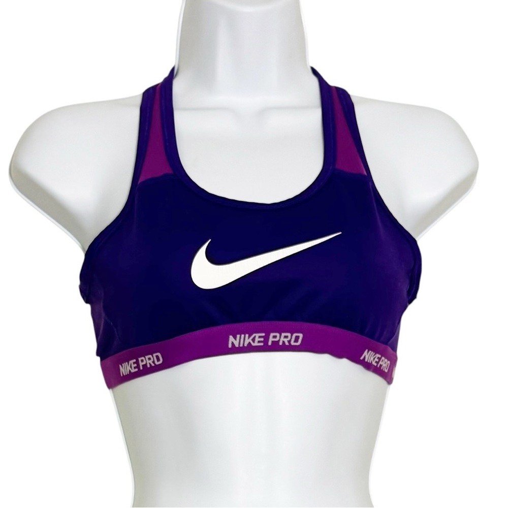 Nike Girls' Pro Dri-Fit Hypercool Training Bra Racerback size L